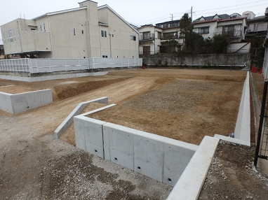 神戸市垂水区霞ヶ丘分譲地　造成工事完了