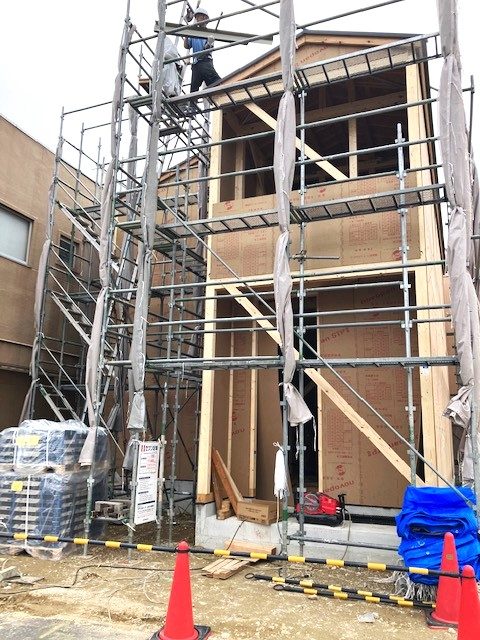 「プレミアム垂水福田」モデルハウス　建築開始！