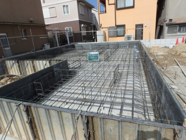 「プレミアム垂水福田」モデルハウスの基礎工事開始！